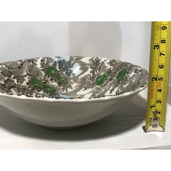 Set Of 4 Myott The Hunter Bowls Made In England 6.5" Diameter Permanent Colours - Picture 8 of 8